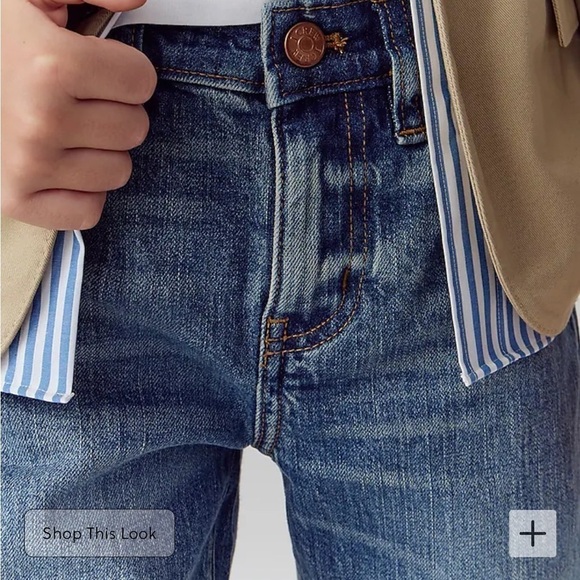J crew Boys' relaxed-fit stretch jean in sail wash - Picture 4 of 7